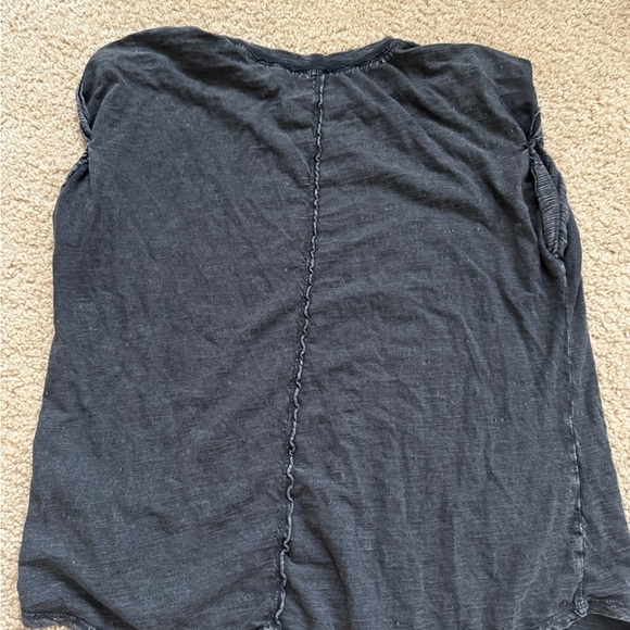 Pilcro Charcoal V-Neck Top - Picture 8 of 8